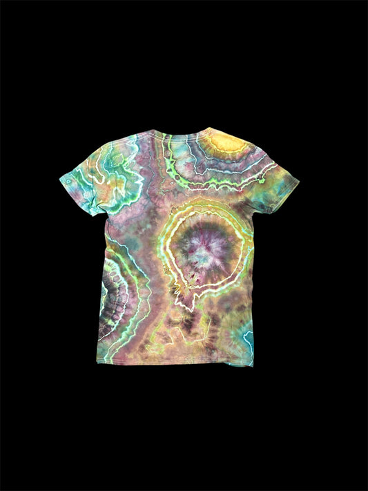 Small Glowing Geordie Tie Dye TShirt