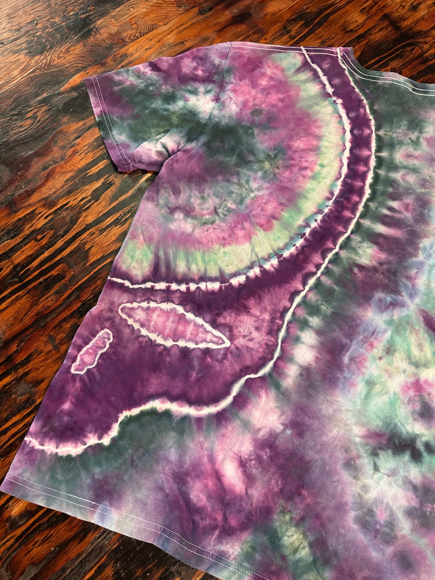 Large Grateful Dead Stealie Tie Dye T-shirt