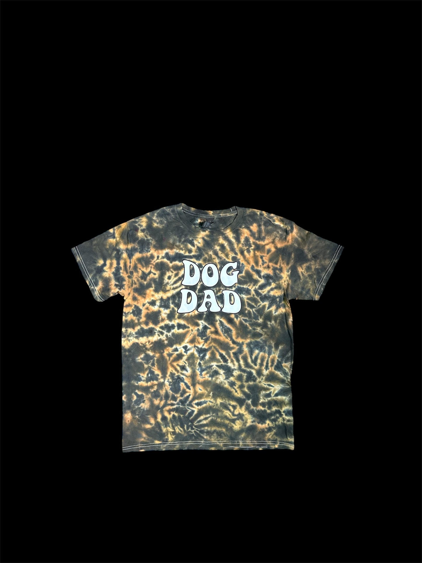 Dog Dad Custom color Tie Dye Shirt