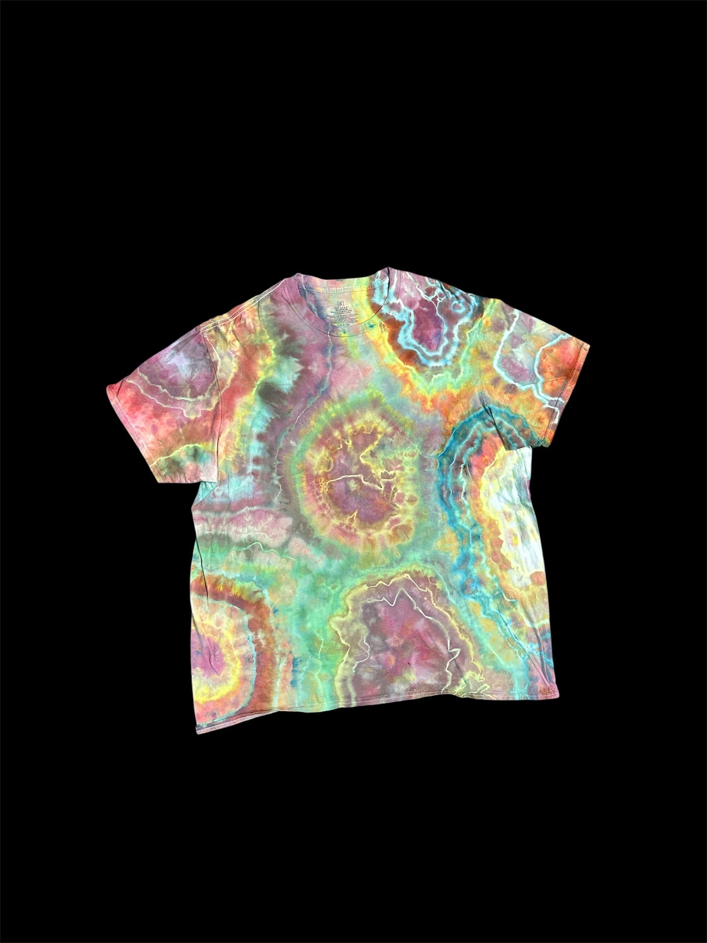3XL Radioactive Geode Tie Dye Shirt