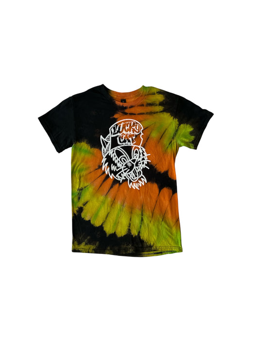 Lucky Cat Tie Dye Shirt