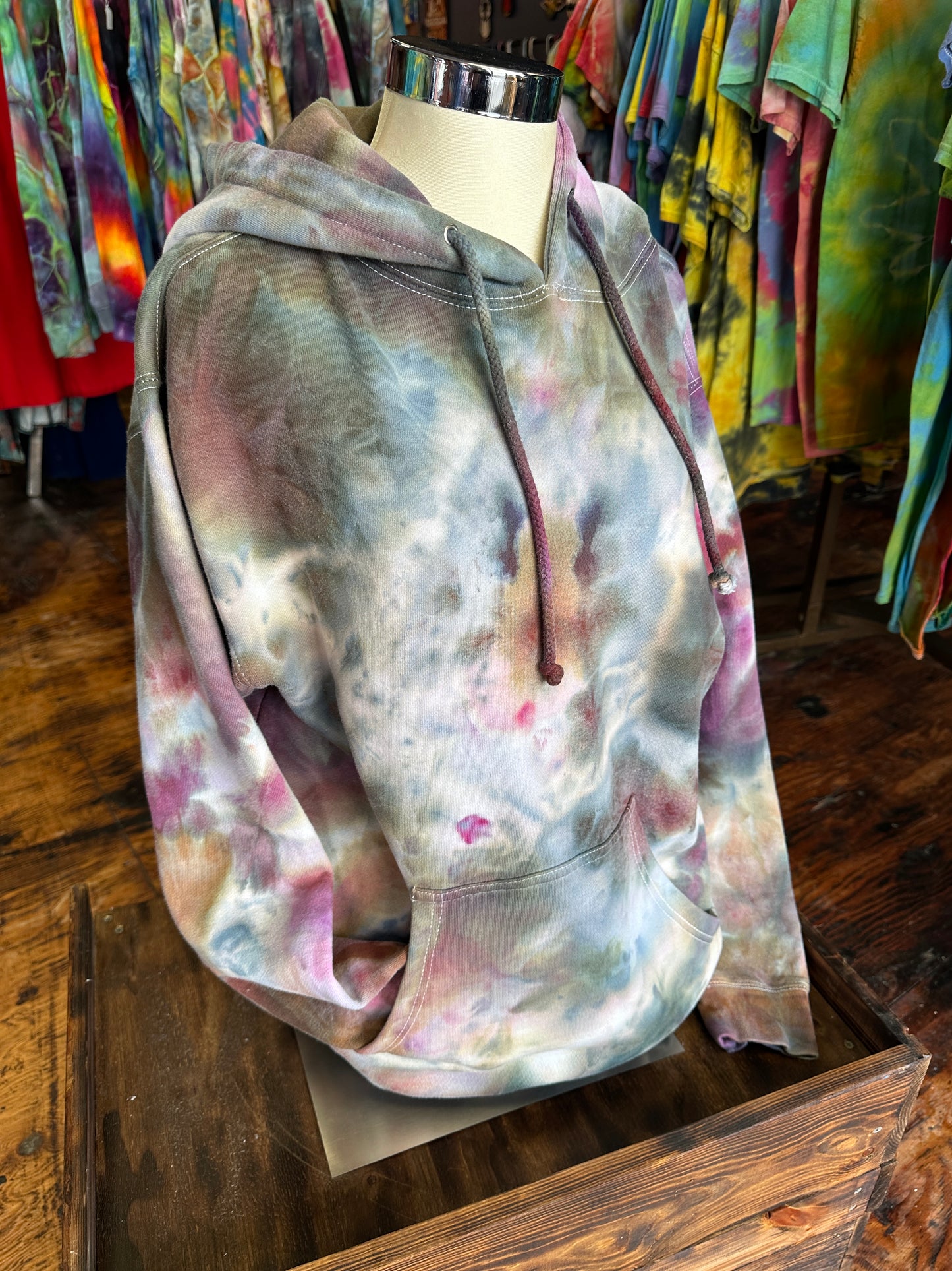 - Medium Black Cherry Hoodie -