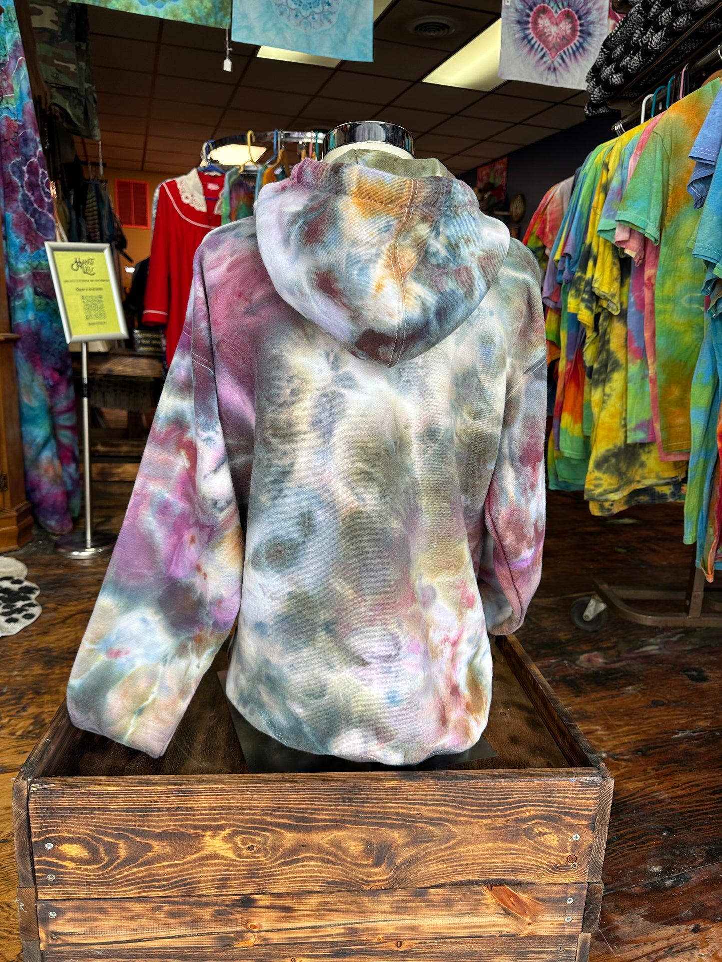 - Medium Black Cherry Hoodie -