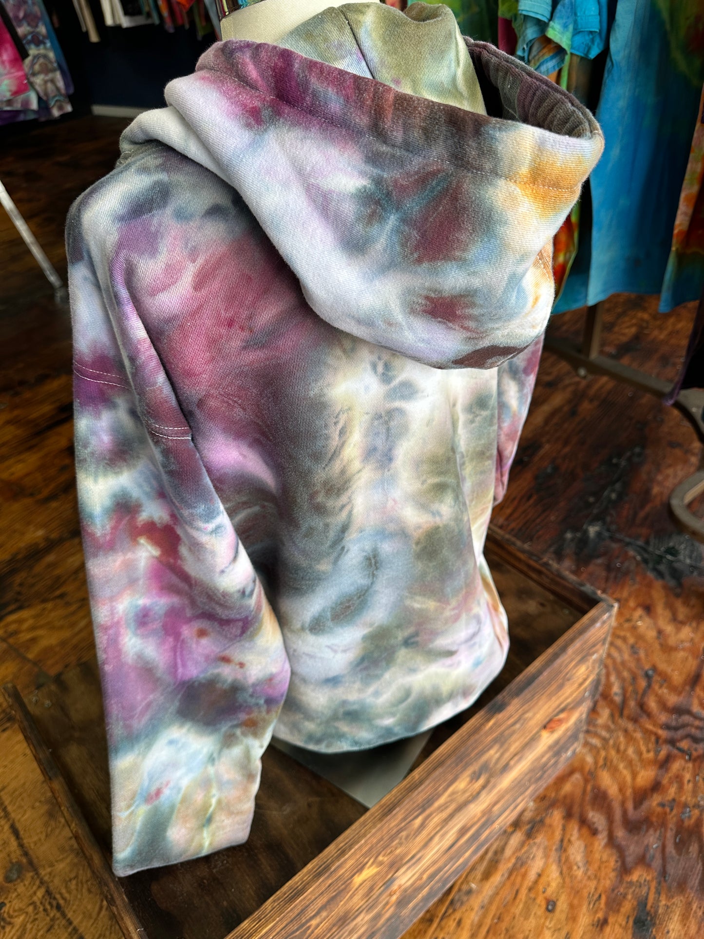 - Medium Black Cherry Hoodie -