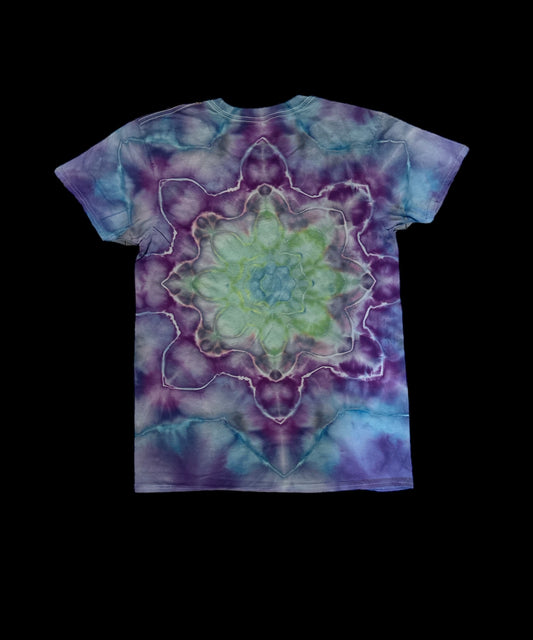 - Medium Purple Mandela Tie Dye Shirt -
