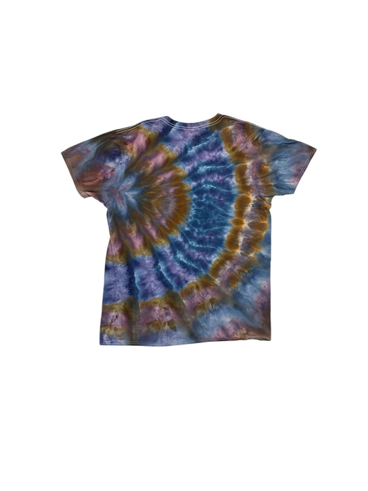 X Large Cosmic Egg Roll Tie Dye Shirt