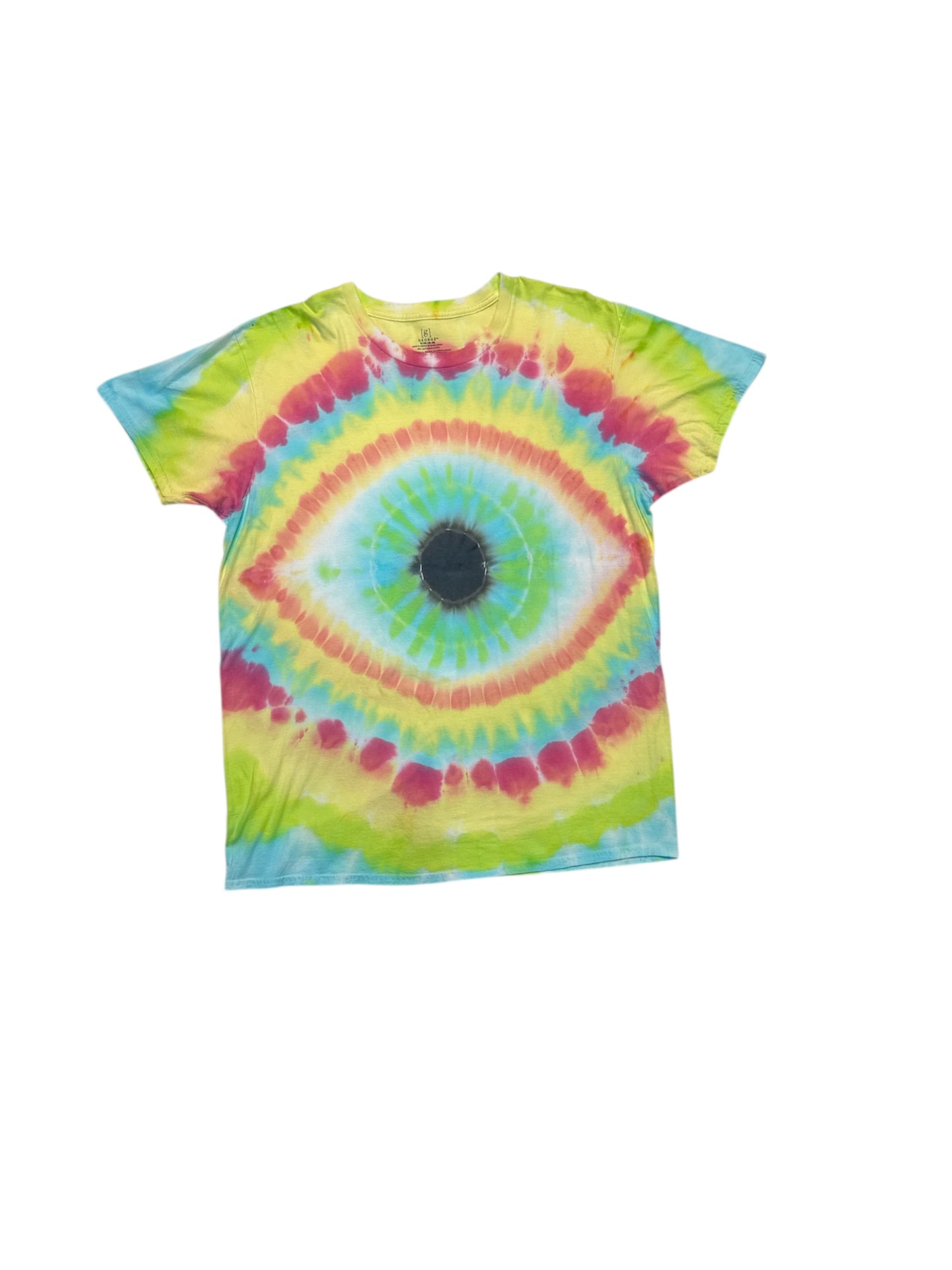 XL Eyeball Burst Tie Dye Shirt