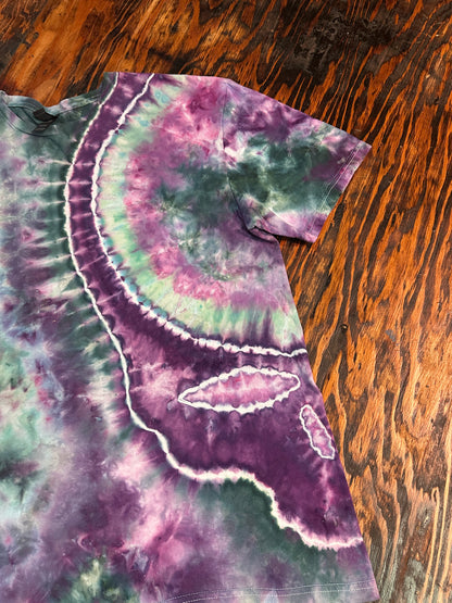 Large Grateful Dead Stealie Tie Dye T-shirt