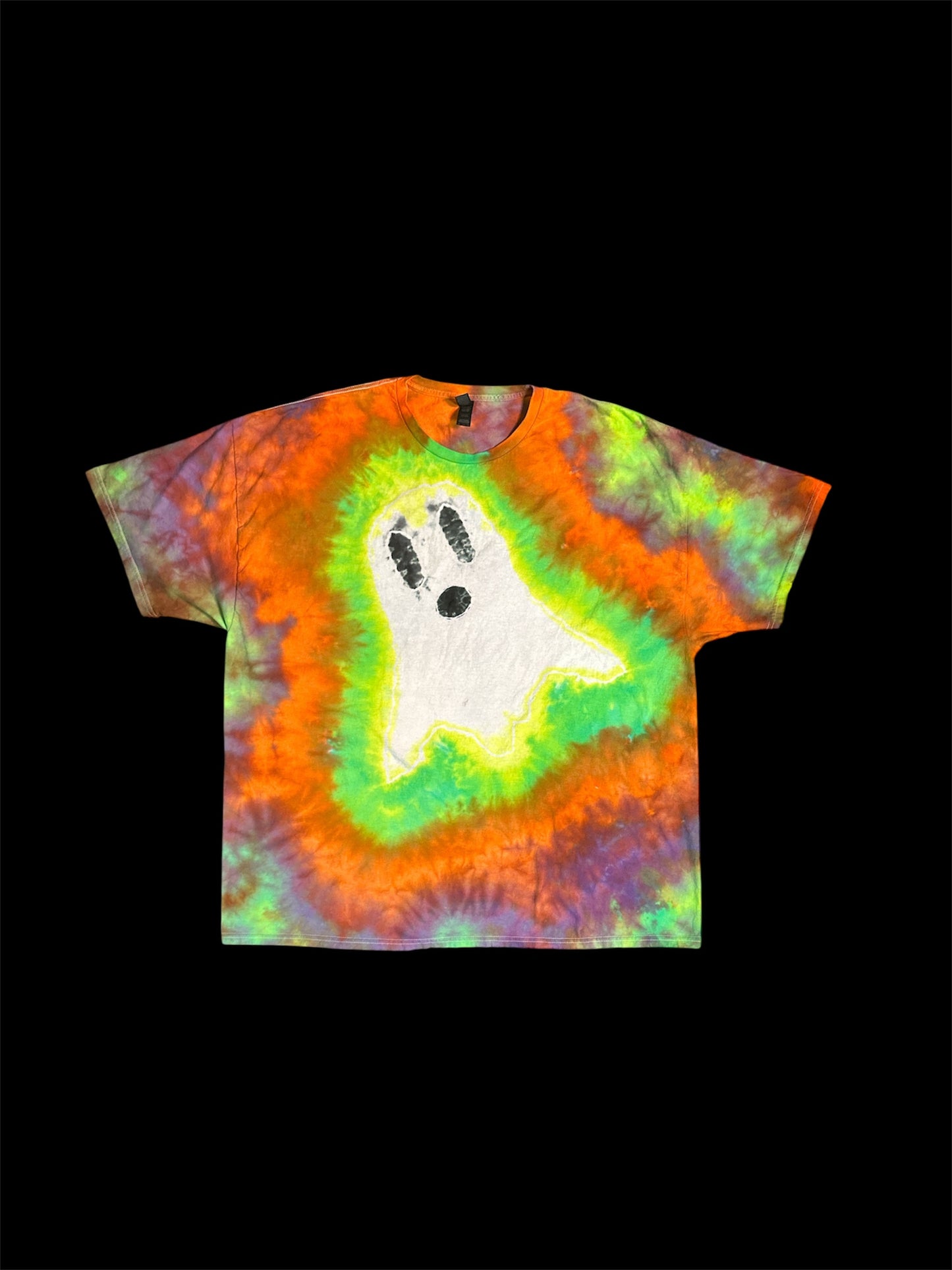 Halloween Ghost Tie Dye T-shirt