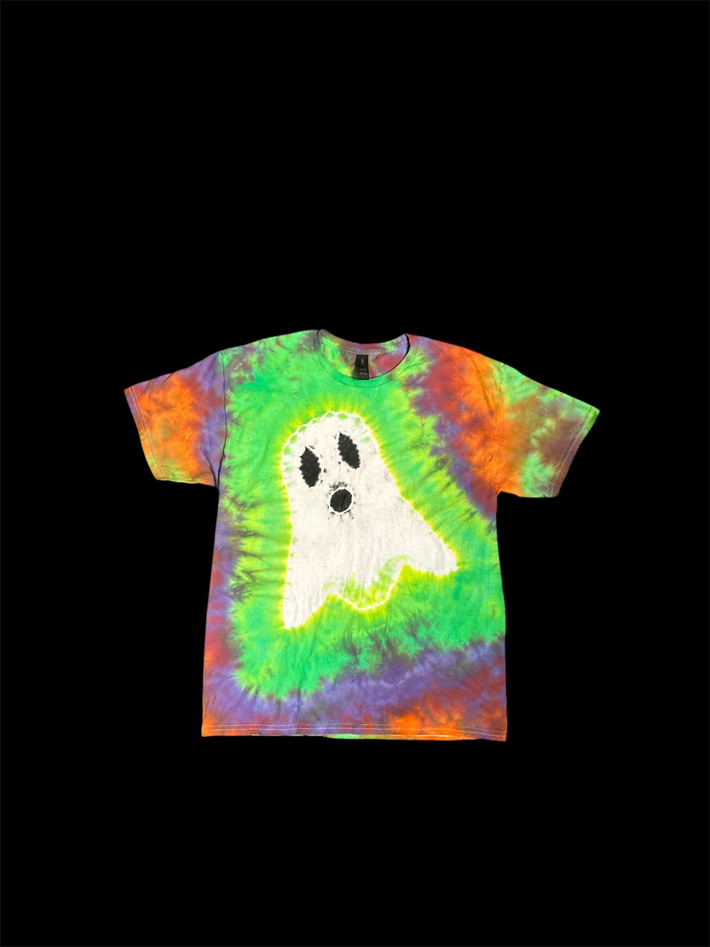 Halloween Ghost Tie Dye T-shirt