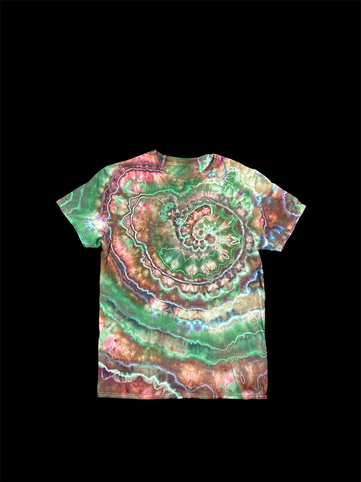 Large Radioactive Nautilus Tie Dye Shirt