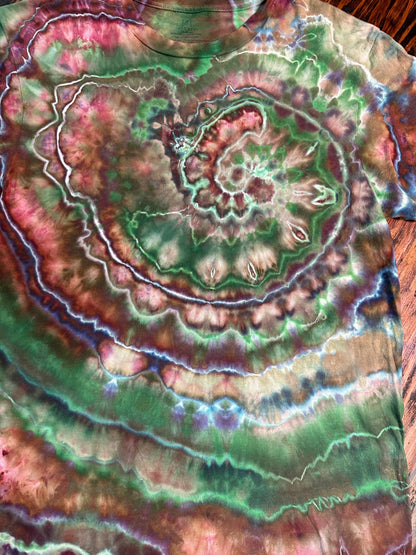 Large Radioactive Nautilus Tie Dye Shirt