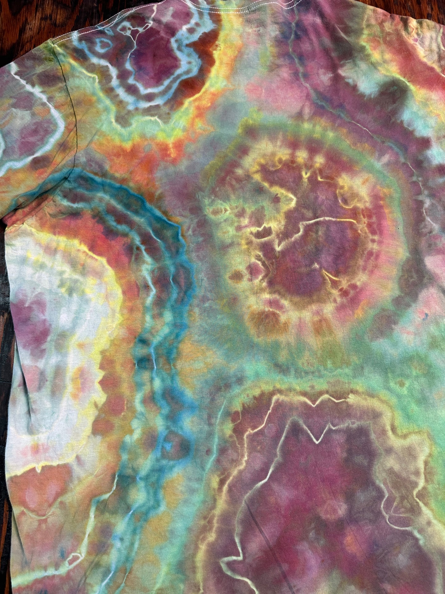 3XL Radioactive Geode Tie Dye Shirt