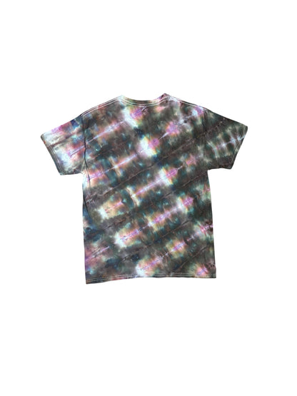 Medium Raven Striped Tie Dye Shirt