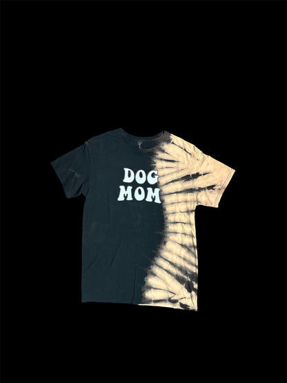 Dog Mom Custom color Tie Dye Shirt