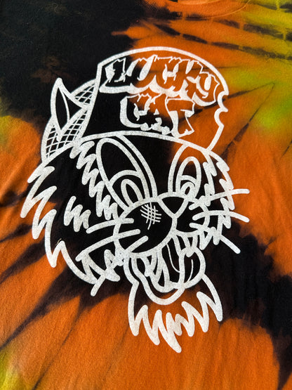 Lucky Cat Tie Dye Shirt