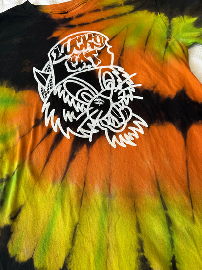 Lucky Cat Tie Dye Shirt