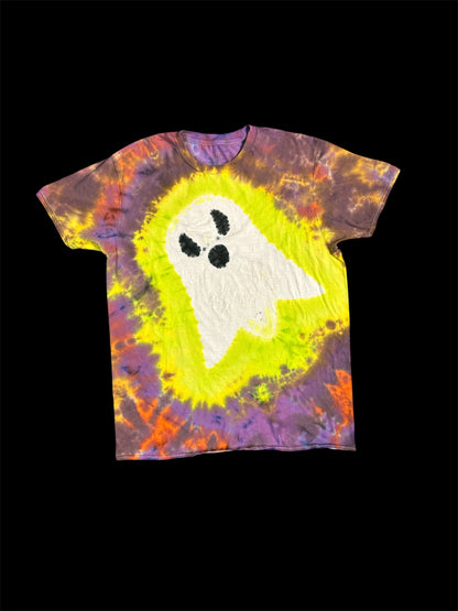 XL Radioactive Ghost Tie Dye Shirt