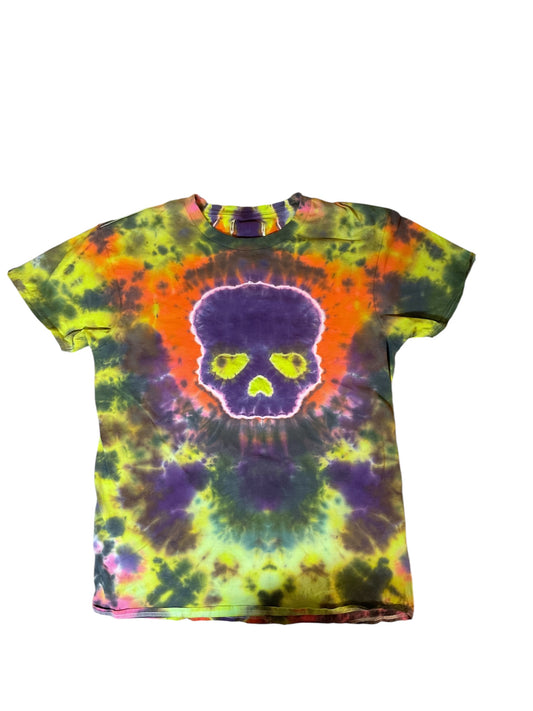 - Skull Tie Dye Shirt -