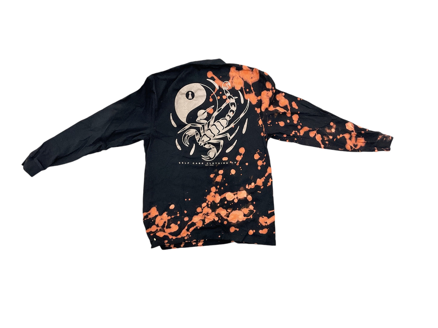 @Selfcare Clothing Ying Yang Scorpion bleach die