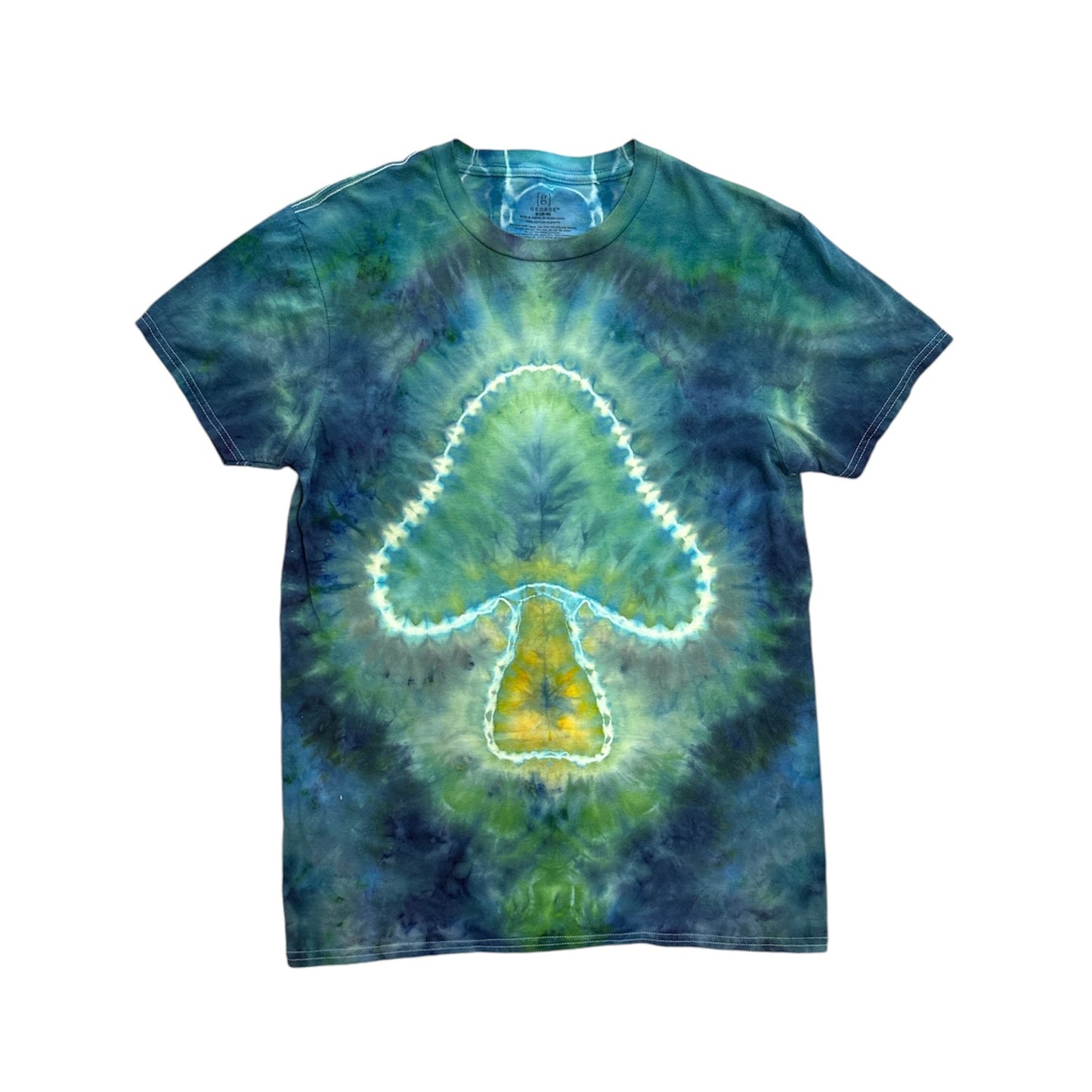 - Medium Blue Mushroom tie dye shirt-