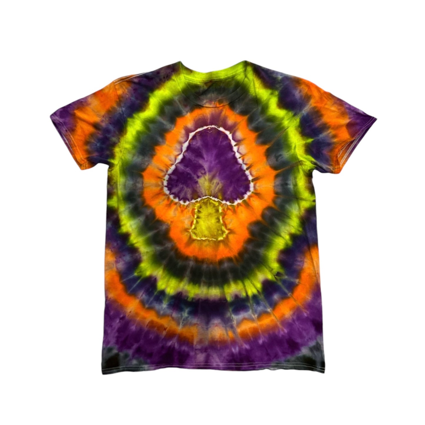 - Large Halloween Mushroom Tie Dye Shirt -