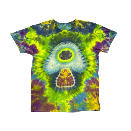 - XL Eyeball Mushroom Tie Dye Shirt -