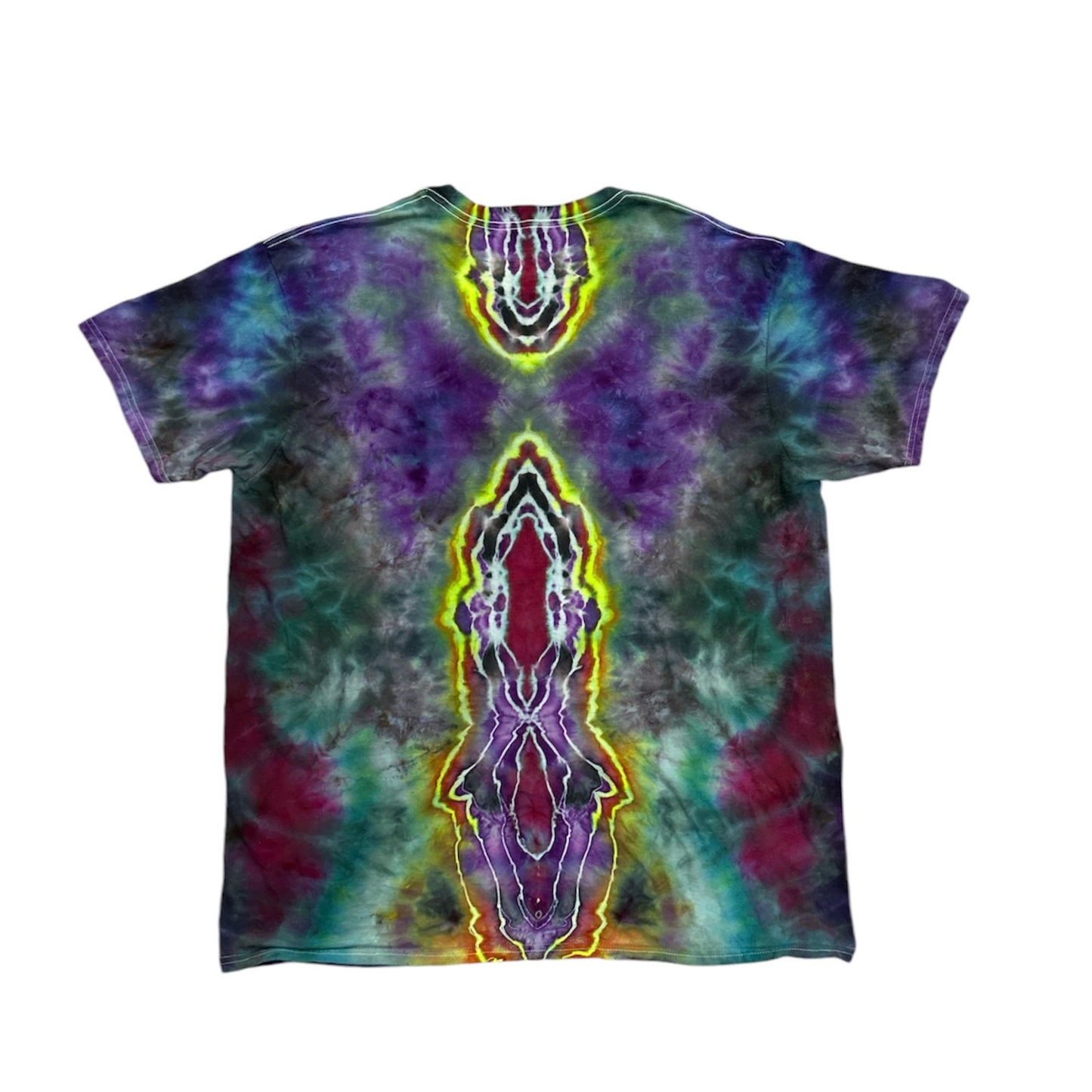 - 2X Glowing Mushroom Tie Dye Shirt -