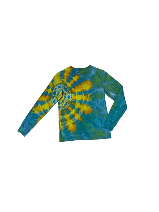 - Summer Flower Long Sleeve T shirt -