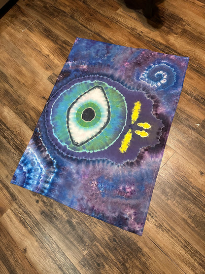 - 38x33 Eyes of the World Stealie Tapestry