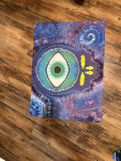 - 38x33 Eyes of the World Stealie Tapestry