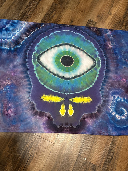 - 38x33 Eyes of the World Stealie Tapestry