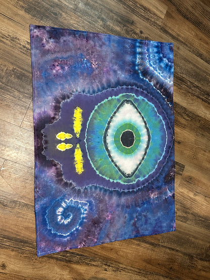 - 38x33 Eyes of the World Stealie Tapestry