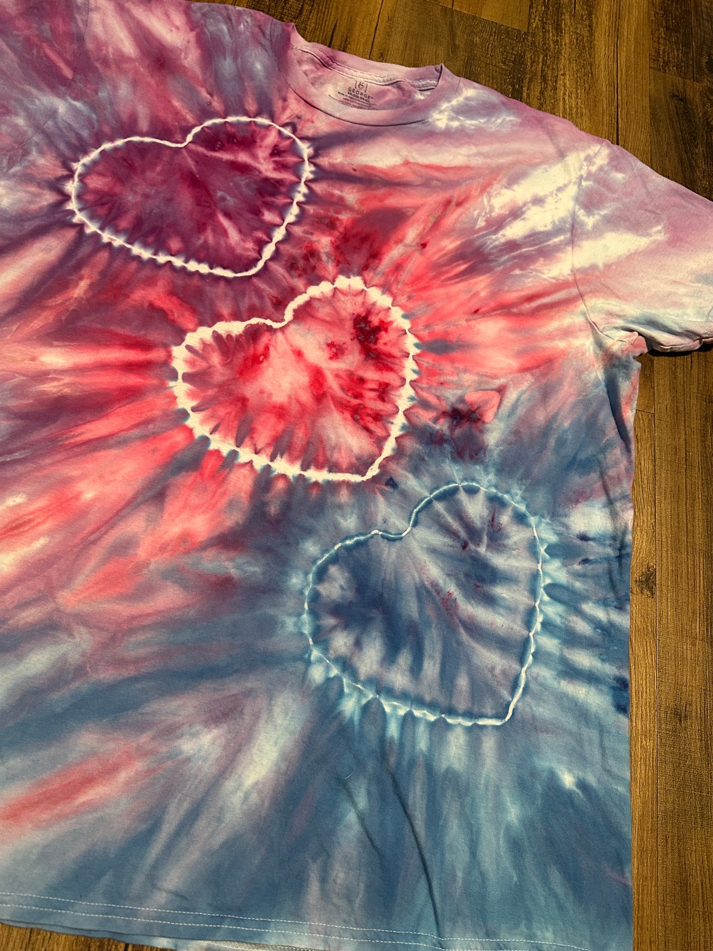 - Triple Heart Tie Dye Shirt