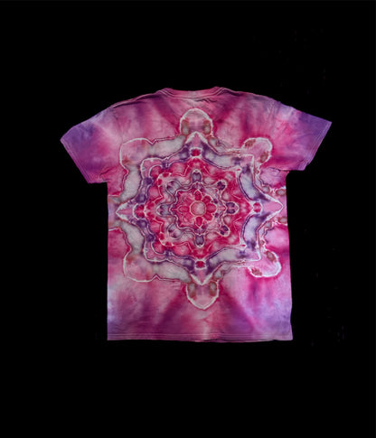 - Large Pink Mandela Tie Dye Shirt -