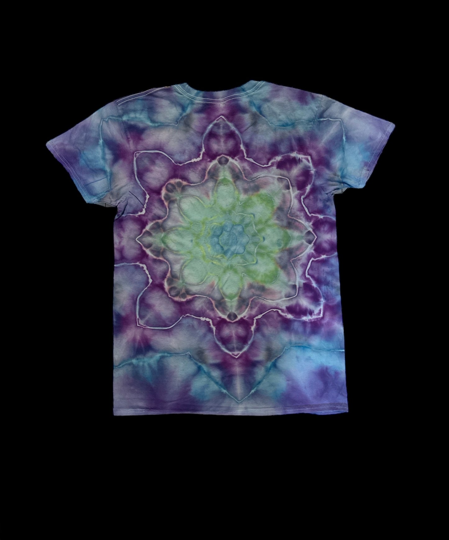 - Medium Purple Mandela Tie Dye Shirt -