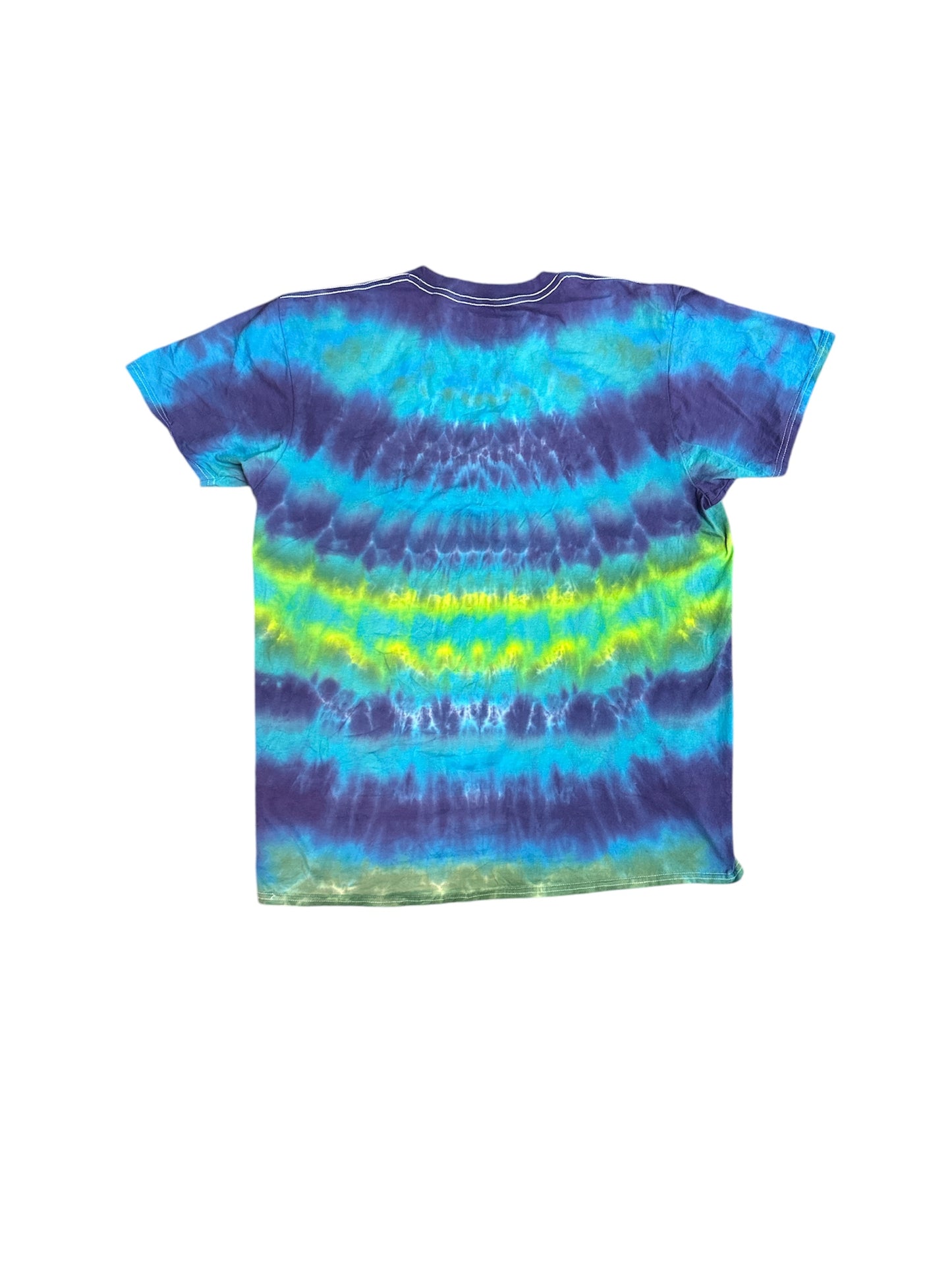 - Eyeball Blue and Green Tie Dye Tshirt