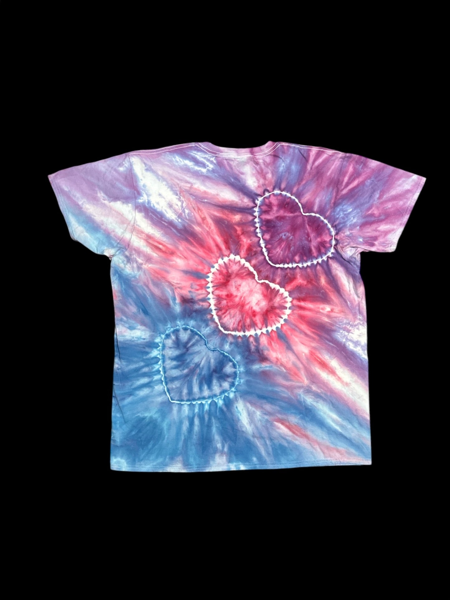 - Triple Heart Tie Dye Shirt