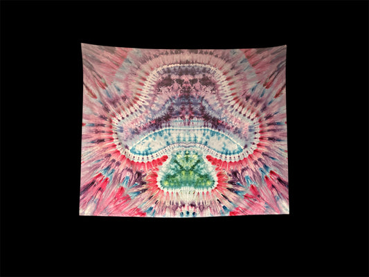 48 x 39 Melty Mushroom Tie Dye Tapestry