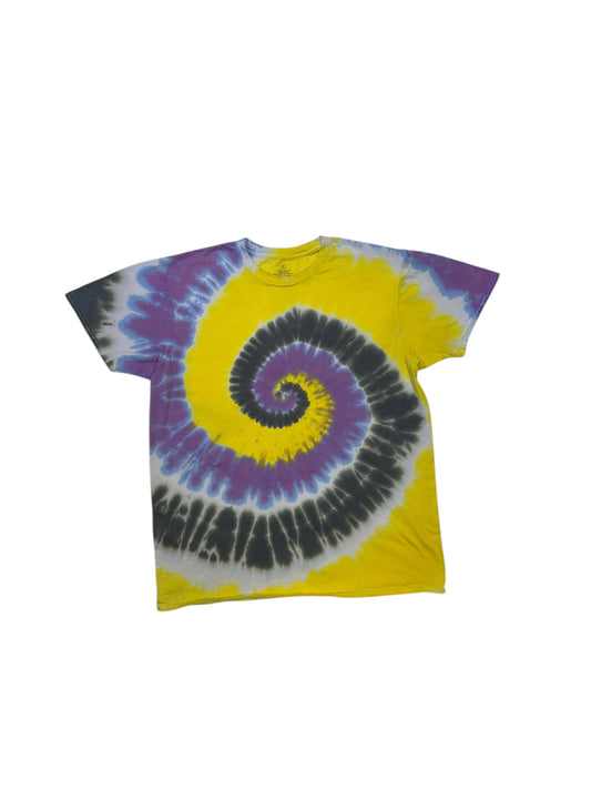 Love is Love - Non-Binary Spiral Tie Dye T Shirt