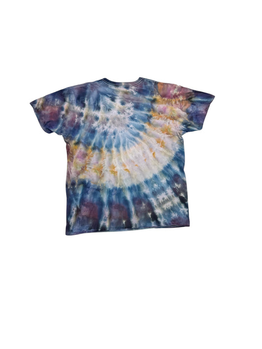 2X Large Cosmic Egg Roll Tie Dye Shirt